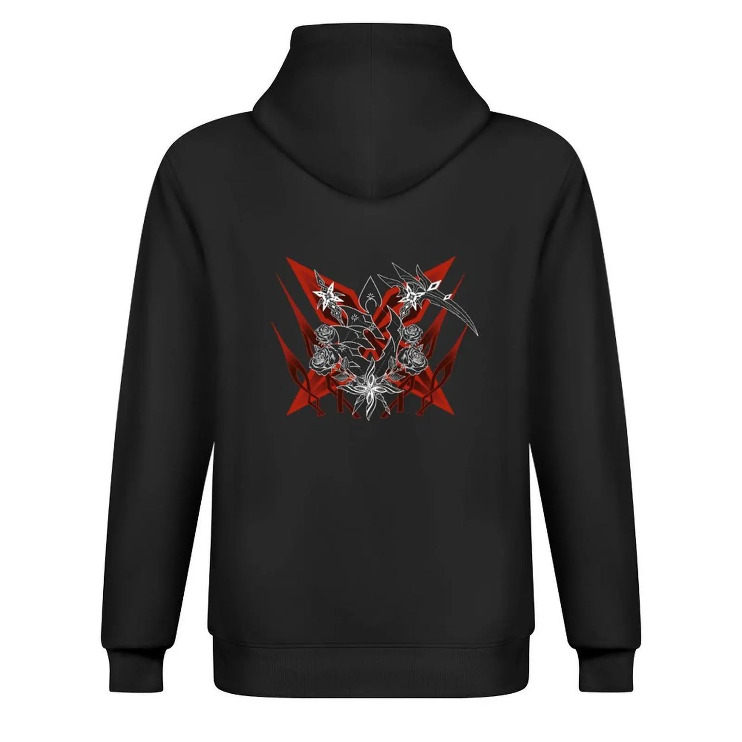 Arlecchino Constellation Design White Hoodie autumn men clothes hooded shirt winter clothes new in hoodies