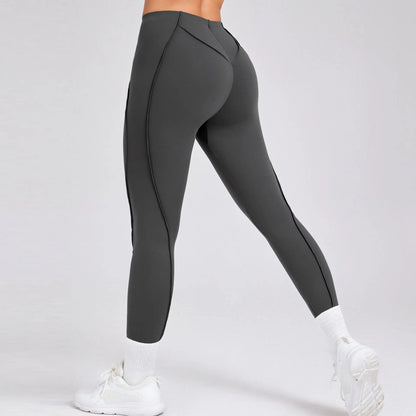 Gym Yoga Pants Hips Lifting Women Workout Leggings For Fitness High Waist Long Pants Women Hip Push Up Tights Women Clothing