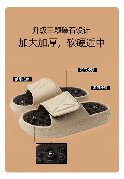 New Summer Men Massage Slippers Sides Indoor Outdoor Sandals Beach Casual Shoes Soft Sole Slides Men Flip-flops Men's Footwear