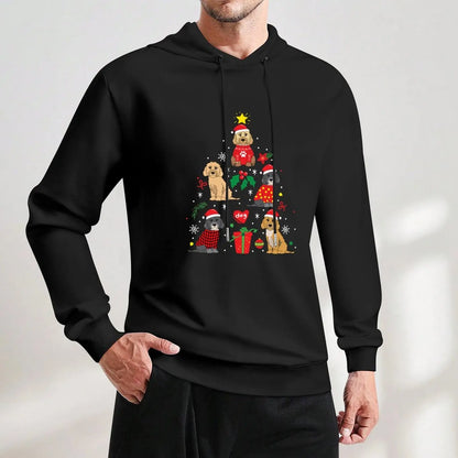 Cockapoo Christmas Ornament Tree Hoodie anime clothing autumn jacket men autumn mens designer clothes new in hoodies