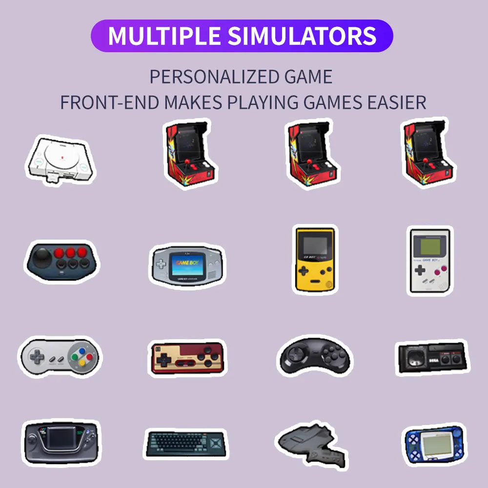 Coopreme XU10 Handheld Game Console 3.5" IPS Screen 3000mAh Battery Linux System Magicx Portable Video Game Console