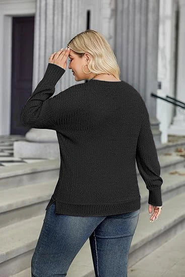 2025 Best Selling plus Size Long Sleeve Top Trendy plus Size Clothing Large Fit Fashionable Top