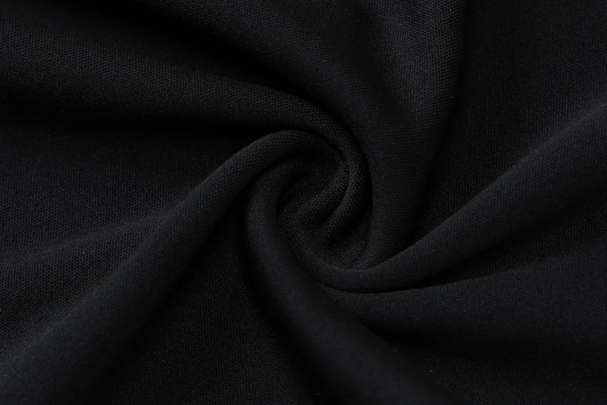 Dulzura O-Neck Long Sleeves Ruffles Patchwork Bodycon Mini Dress Sexy Elegant Outfit Party Club Streetwear Autumn Winter Clothes