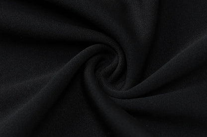 Dulzura O-Neck Long Sleeves Ruffles Patchwork Bodycon Mini Dress Sexy Elegant Outfit Party Club Streetwear Autumn Winter Clothes