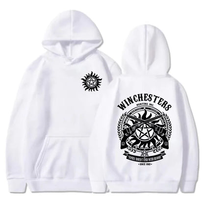 Supernatural Printed Hoodie Women Men Fashion Autumn Winter Warm Sweatshirt Hip Hop Harajuku Streetwear Long Sleeve Pullover