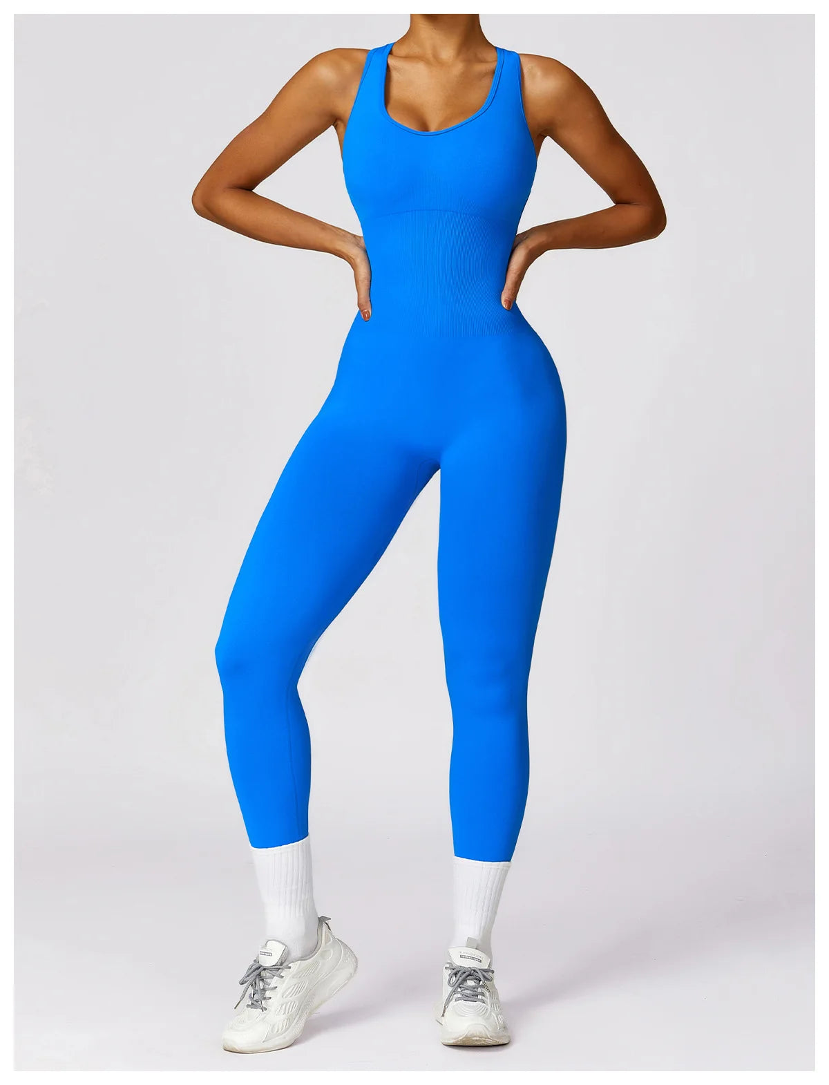 Sexy Back V Jumpsuit Gym Set Women Training Yoga Suit Sportswear Women Sports Jumpsuit Fitness Rompers Stretch Workout Bodysuits