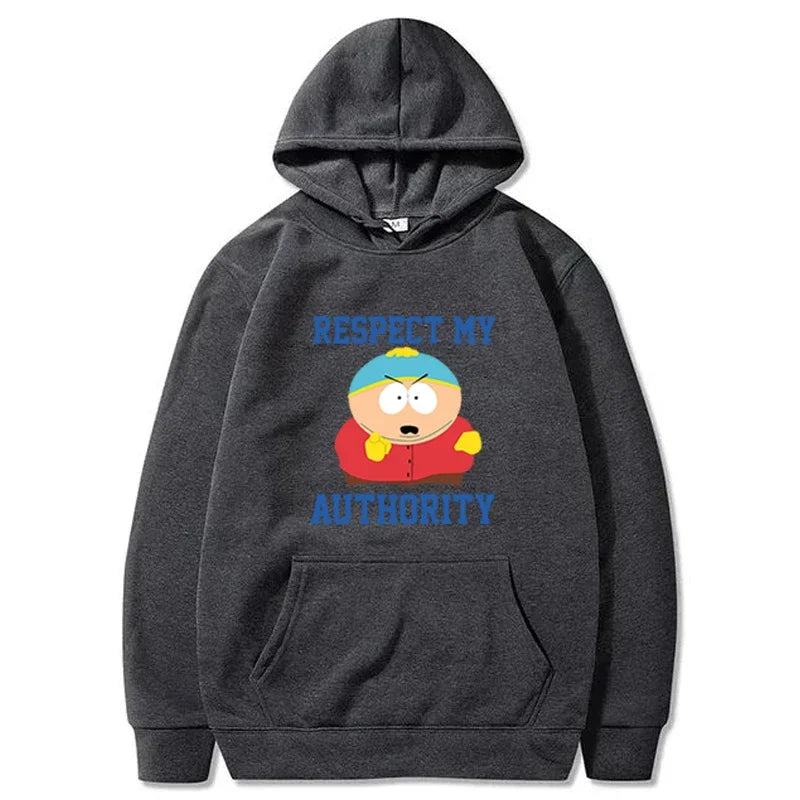 New Men Women South Park Printed Hoodie Autumn Winter Funny Fashion Casual Long Sleeve Fleece Oversized Pullover Sweatshirts