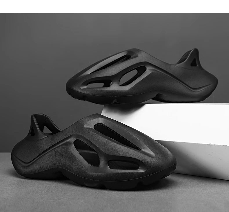 Sandals Mens Slippers Summer EVA Hole Sandals Man Shoes Brand Beach Platform Water Slides Unisex Hollow Sandals Men Casual Shoes