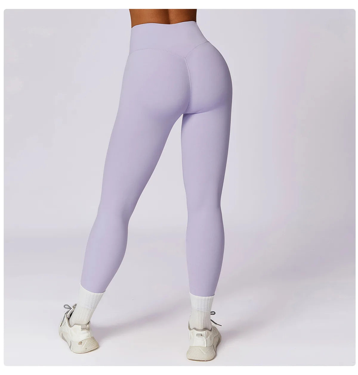 Butt Lifting Running Leggings Women 2025 High Waist Quick-Dry Naked Feel Yoga Pants Tummy Control Outdoor Workout Tights for Gym
