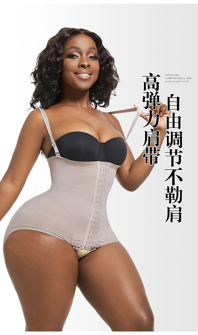 Shapewear Colombian Abdomen Woman Reducing and Shaping Girdles for Women Waist Trainer Flat Stomach Tummy Control Body Shaper