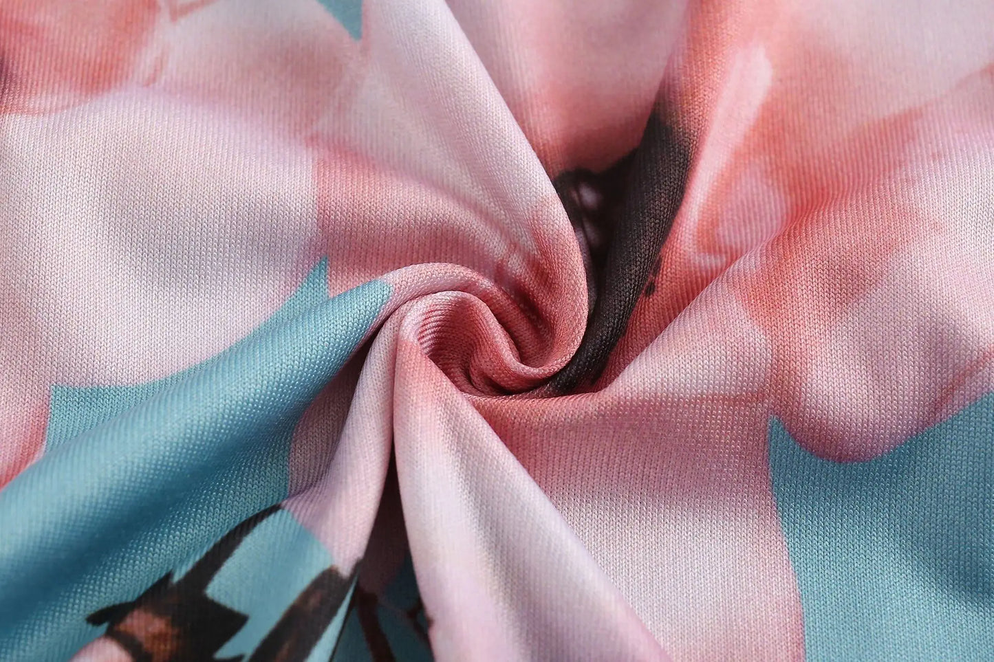 Women's Floral Print Summer Dress - 2025 New Boho A-Line Swing Dress with Short Sleeves, High Waist Flowy Maxi Dress for Beach &