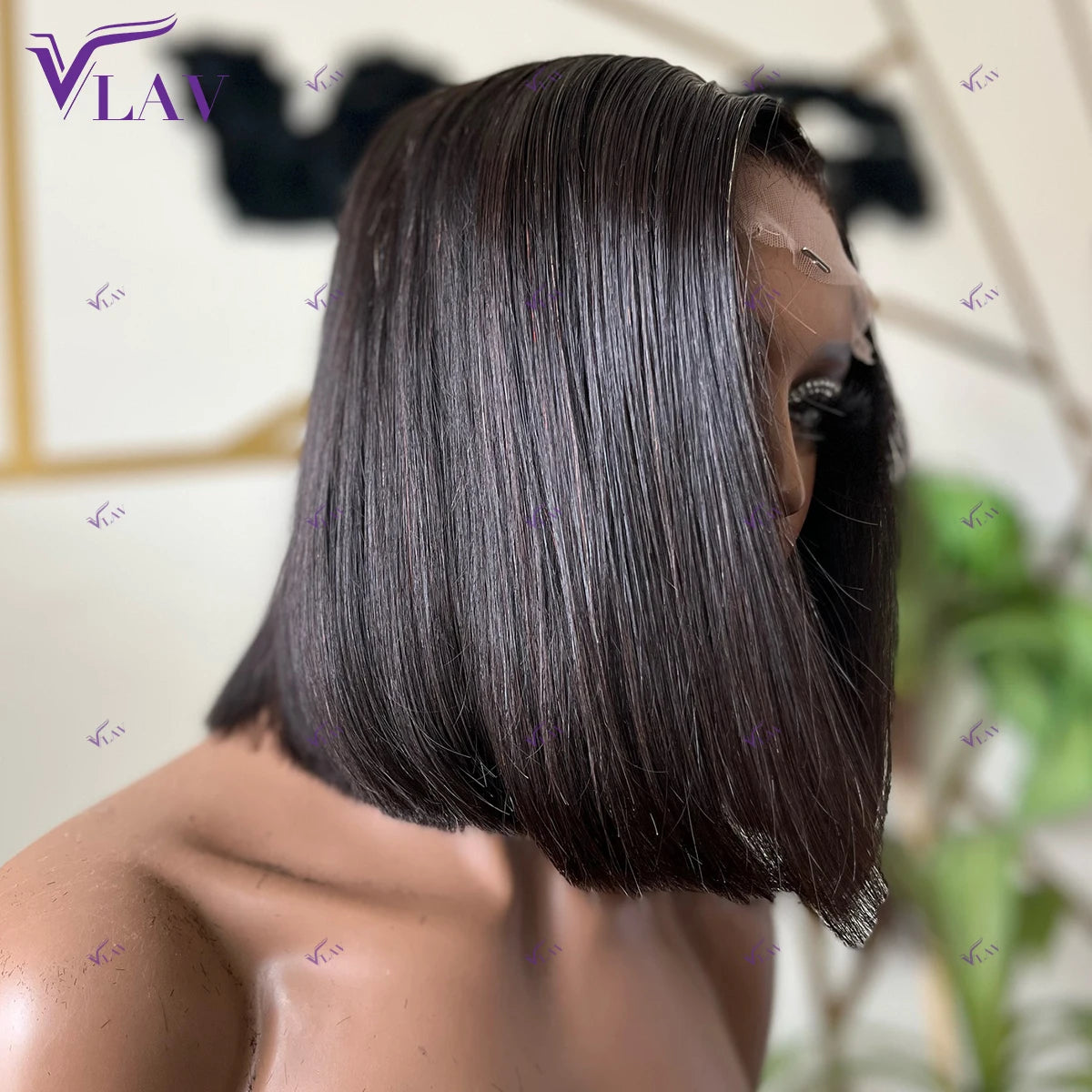 Glueless Wig Human Hair 10-16 Inch 13×6 HD Lace Frontal Wig 13×4/360 HD Lace PrePlucked With Baby Hair Wear And Go Short Bob Wig