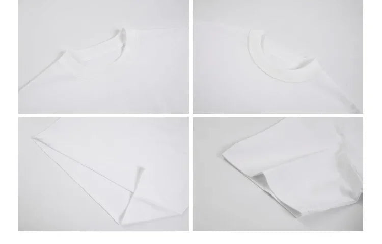 Smoking Kills Crab T-shirt Out of Control Suspected Grotesque Style T-shirt Strange Pattern T-sleeve Baseball Shirt