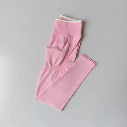 Peach Butt Yoga Pants, High-Waisted Butt-Lifting Fitness Pants for Women, Highly Elastic Quick-Drying Tight Leggings for Workout