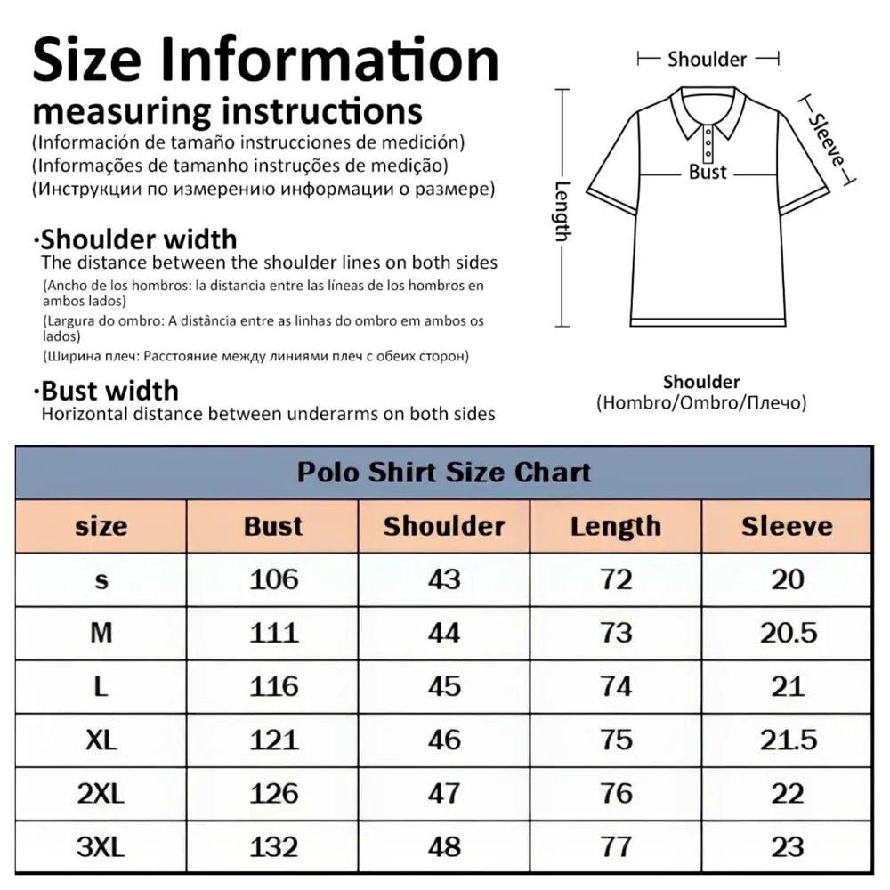 Striped Print Men's Shirts Fashion T shirt Men Simple Men's Clothing Lapel Shirts for Men Men's Clothing 2024 Mens Polo Shirts