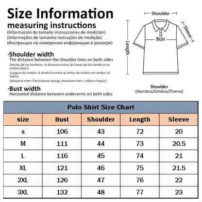 Striped Print Men's Shirts Fashion T shirt Men Simple Men's Clothing Lapel Shirts for Men Men's Clothing 2024 Mens Polo Shirts