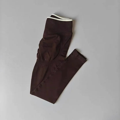 Peach Butt Yoga Pants, High-Waisted Butt-Lifting Fitness Pants for Women, Highly Elastic Quick-Drying Tight Leggings for Workout