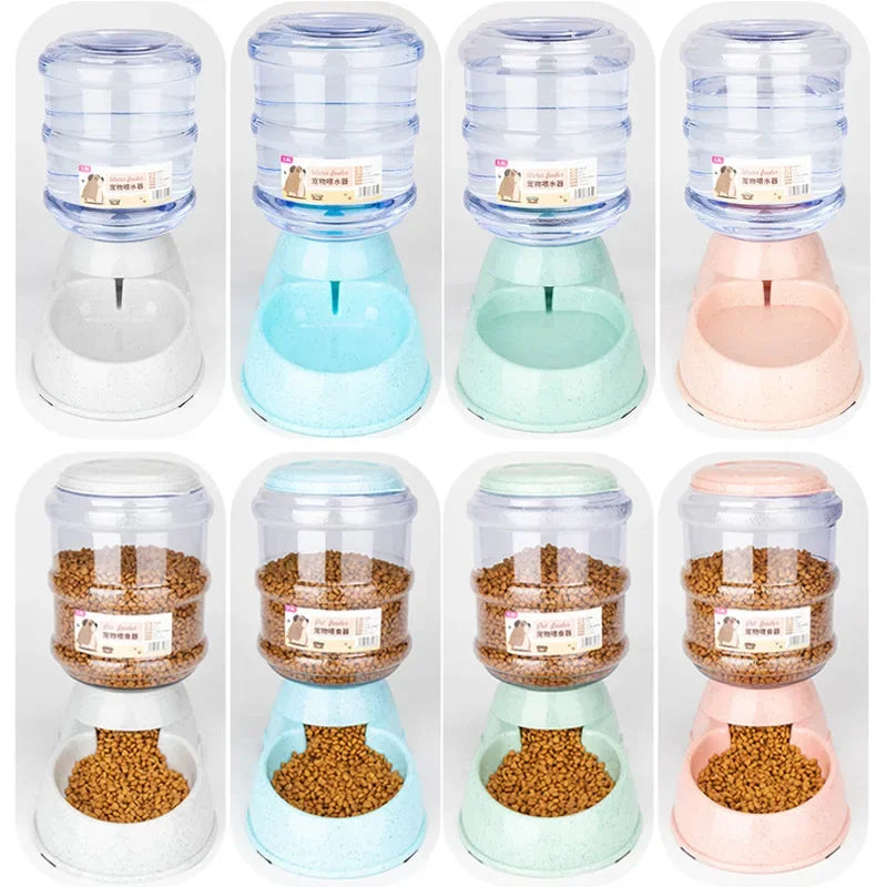 Pet water feeder Cat automatic feeder Cat dog large capacity drinking water feeder