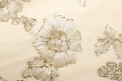 Nibber Elegant Flower Embroidery Maxi Dress Women Low-Neck Cross Bandage Backless Summer Street Trend Skinny Holiday Vestidos