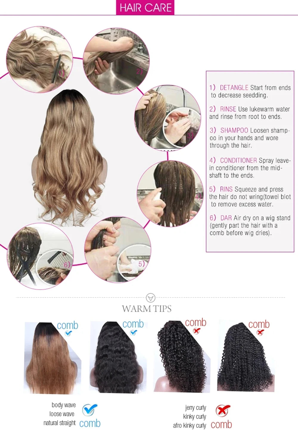 Rose Pink Straight Synthetic Lace Wig Glueless Wigs For Women Natural Hairline Daily Wear Long Pink  Wig Cosplay Part Front Hair