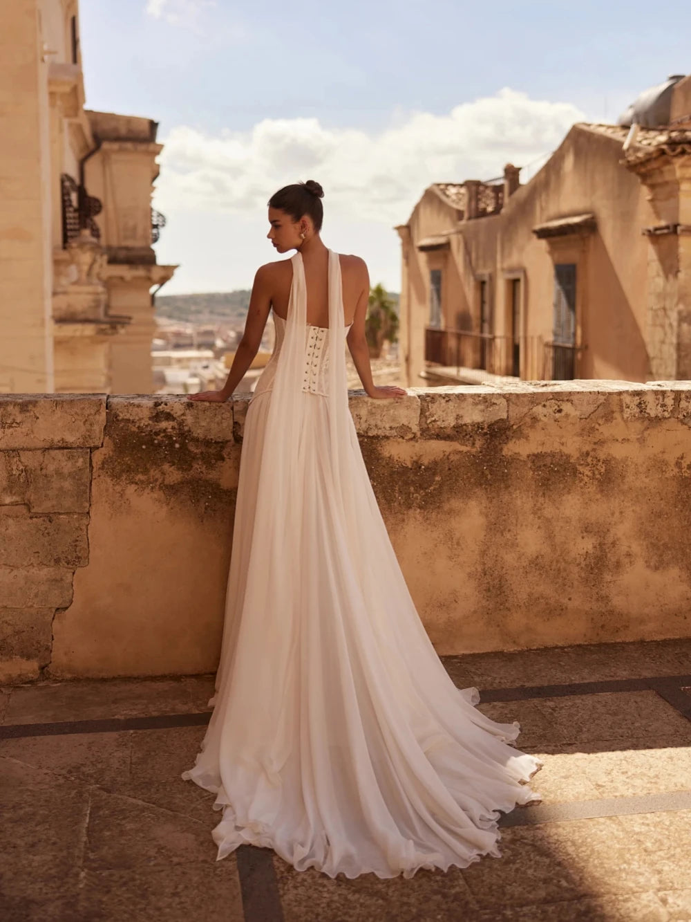 With Corset Beaded Lace Long Wedding Dress Romantic Sweetheart Neck Bridal Gown Customized Sexy High Slit Dresses For Bride