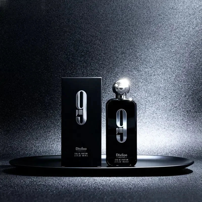 100ml / 3.4oz 9pm & 9am Perfume Collection Set, Long Lasting Charming Fragrance for Men & Women, Unisex Eau De Parfum Gift