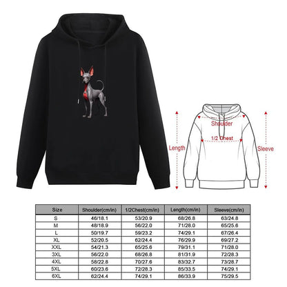 xoloitzquintle / xolo Hoodie autumn new products aesthetic clothing blouse winter clothes tracksuit