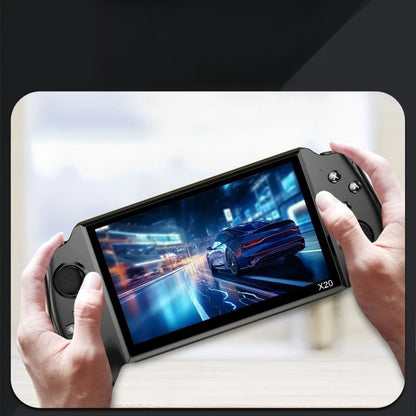 7-Inch Plants vs. Zombies Handheld Arcade Game Console with Dual Wireless Joystick Controllers: Nostalgic GBA & Classic FC Style