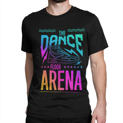 TIL DANCE FLOOR ARENA Men Women T Shirt  Vintage Tee Shirt Short Sleeve Crew Neck T-Shirts Cotton Summer Tops