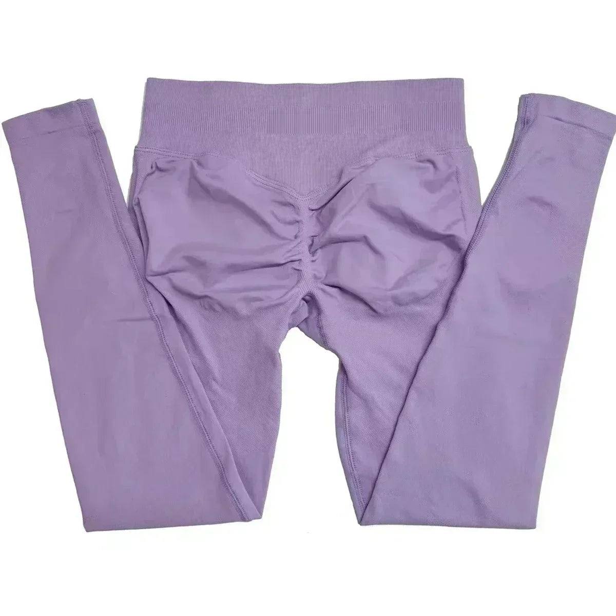 No Logo Scrunch Bum Gym Legging for Women Low Waistband Seamless Yoga Legging Workout Yoga Pants Push Up Sports Tights