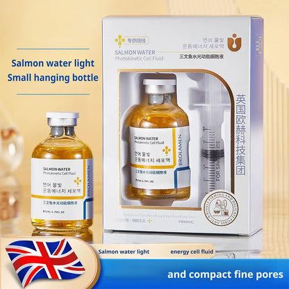 Golden Salmon Water Energy Cell Essence Moisturizing Lotion Hydrating Facial Skincare Product Strengthen Facial Barrier Function