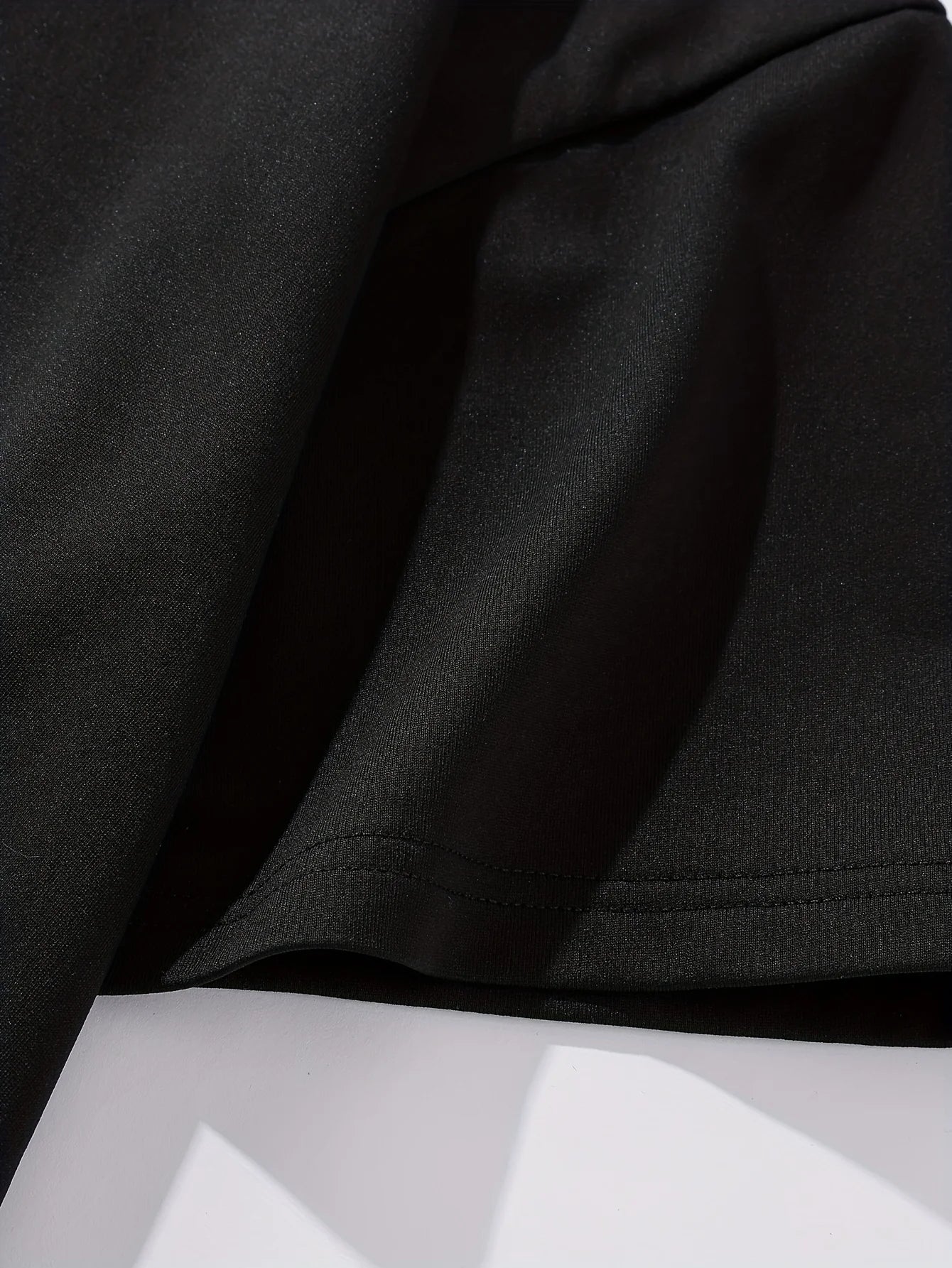 Summer 2025 new 3D letter print casual graphic T-shirt with short sleeves for sportswear and casual daily wear