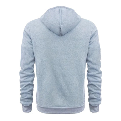 2025 New men's hooded sweatshirt, sweatshirt, zipper hooded jacket, men's cotton pullover hooded sweatshirt, men's use
