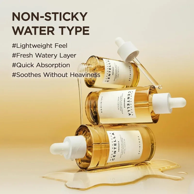 Korean Centella Retinol 0.2 Boosting Shot Ampoule,Air-fit Suncream Light,facial Anti-Aging Serum Original Skincare Products Set