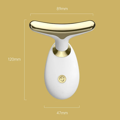 Neck Face Lifting Device Face Slimming Eye Massage Beauty Skin Facial Vibration Machine Anti Aging Reduce Edema Double Chin