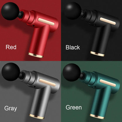 Fascia Gun Muscle Massagers Pistol Vibration Penetration Deep Tissue Massage Gun Shock Body Neck Massager Relaxation Treatment