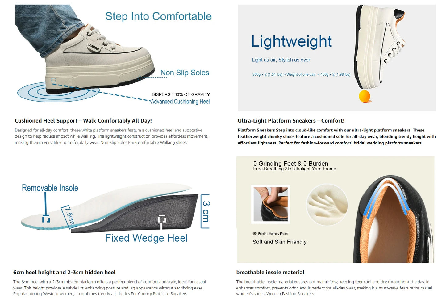 Fujin 9cm Cow Suede Genuine Leather Women Vulcanized Shoes Platform Wedge Skate Boarding High Brand Heels Casual Summer Shoes