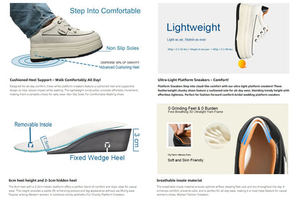 Fujin 9cm Cow Suede Genuine Leather Women Vulcanized Shoes Platform Wedge Skate Boarding High Brand Heels Casual Summer Shoes