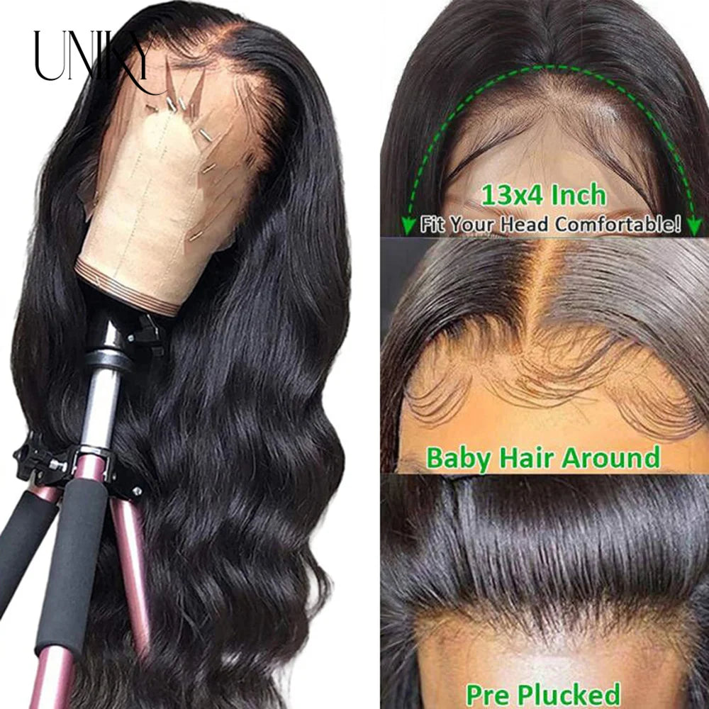 Body Wave 13x4 Lace Front Ombre Wig Human Hair Wig For Women Brazilian 13X4 Blonde Lace Frontal Wig On Sale Clearance 32 34inch