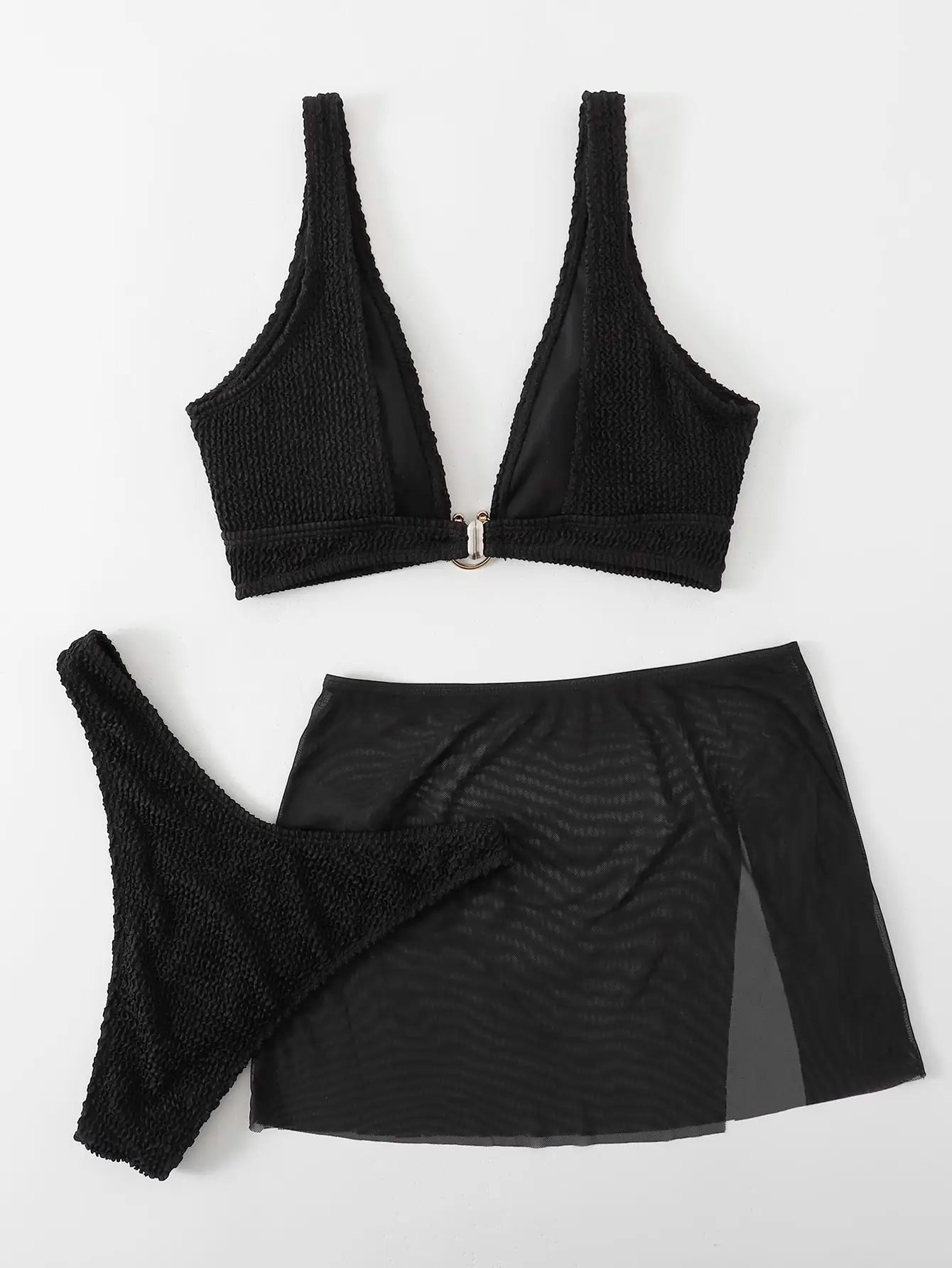 Brazilian Thong Bikini 2026 Women With Skirt Sexy Swimwear Female Padded Swimsuit Push Up Beachwear Bathing Suit Biquini Summer