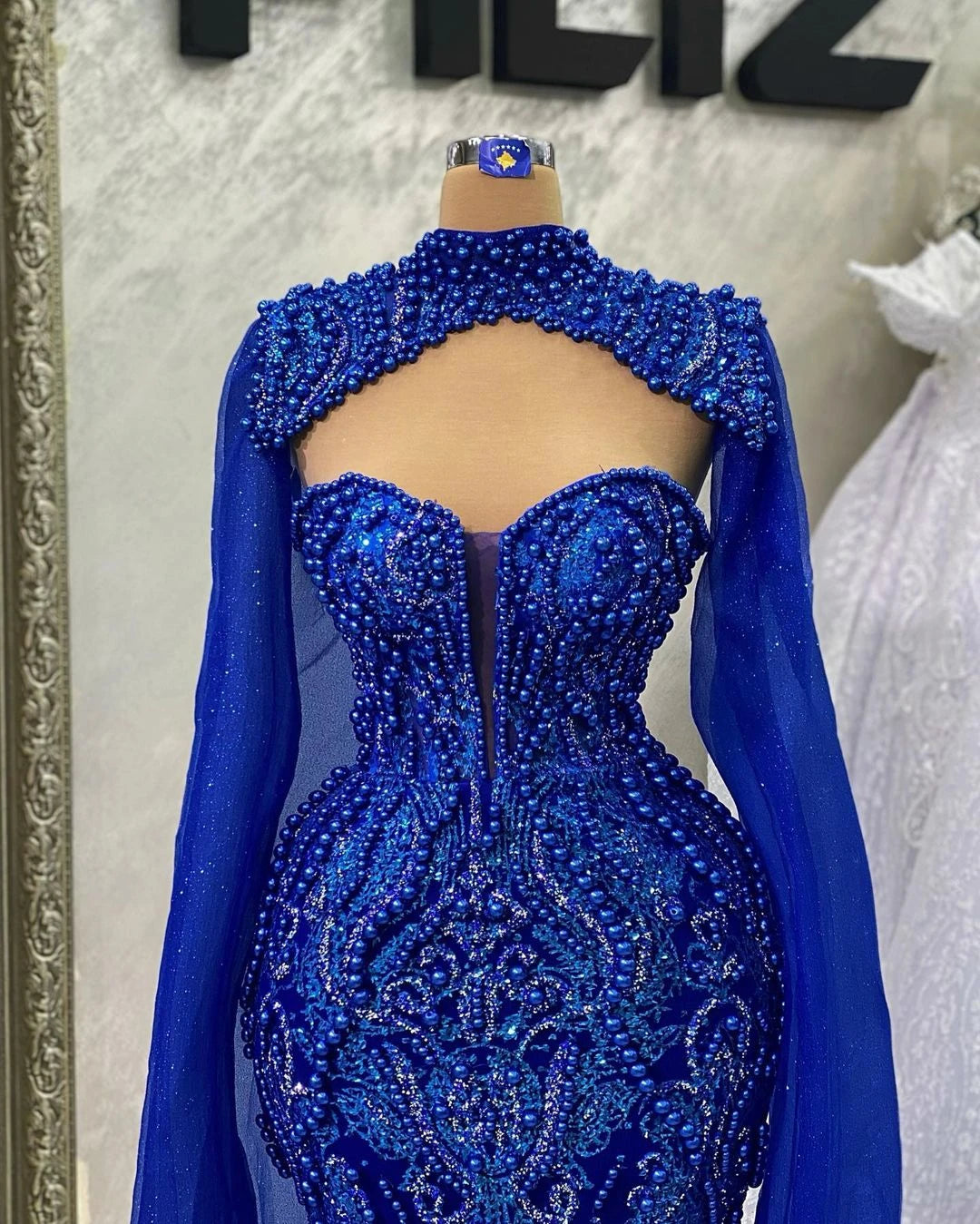 Elegant Beading Prom Dresses with Wraps Customized Sexy Sweetheart Appliques Lace Party Evening Gowns Runway Fashion Prom Wear