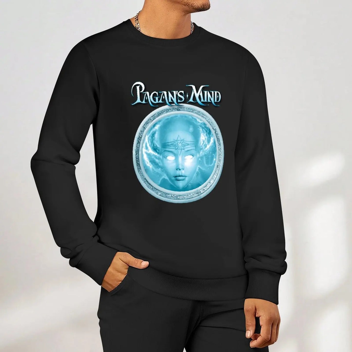 Pagan&x27;s Mind, Celestial Entrance Pullover autumn jacket men graphic t shirts men clothes for men new sweatshirts