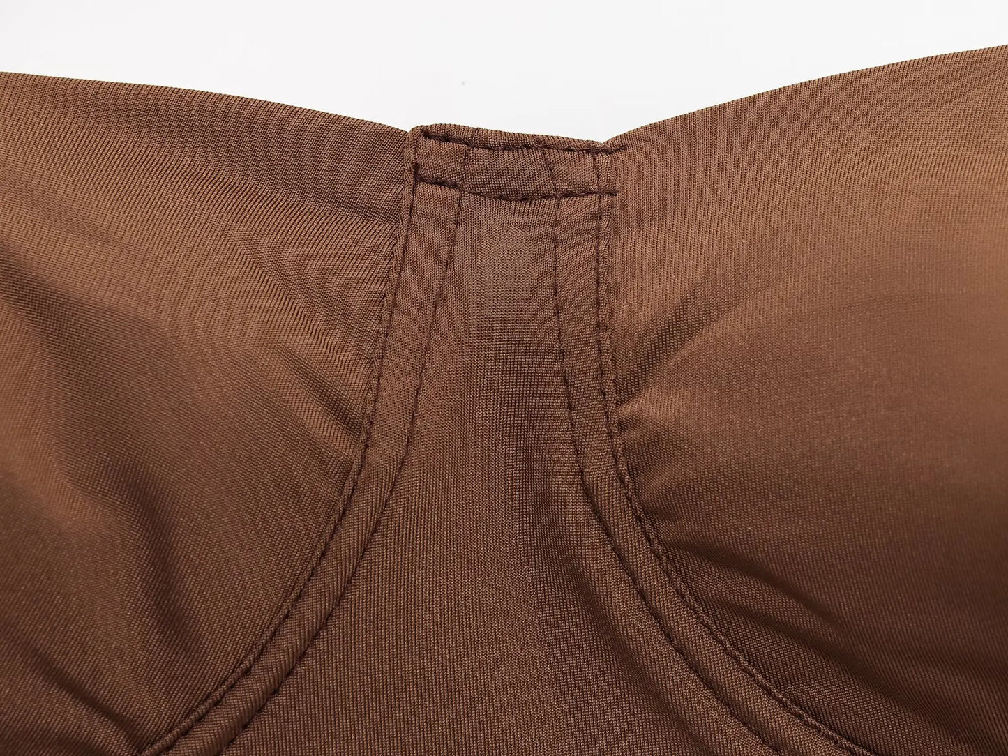 Zevity 2026 Women Sexy Spaghetti Strap Inner Style Beach Wear Bodysuits Ladies Soft Slim Swimsuit Playsuits Mujer Rompers LS9043