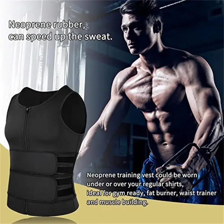 Body Shaper Mens Waist Corset Slimming Belt Belly Underwear Fat Burner Chest Abdominal Binder Sweating Man Reductive Girdle