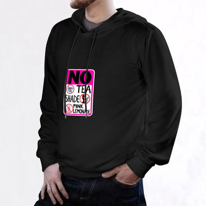 No Tea No Shade No Pink Lemonade Jasmine Masters Quote Hoodie male clothes autumn new products graphic hoodies