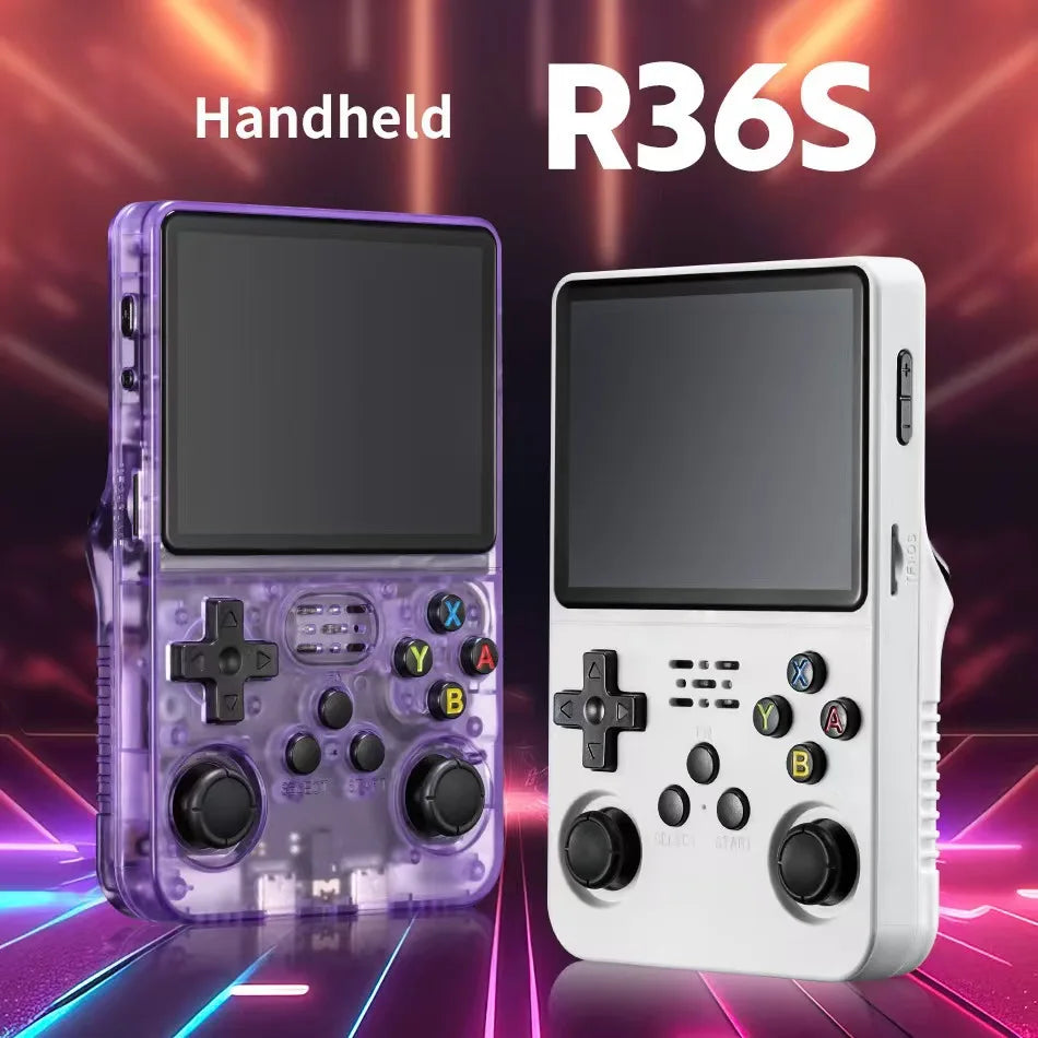 All-in-One Open Source Handheld: R36S Game Console Emulates PSP/GBA/NES(FC)/Arcade Games