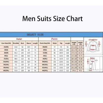 Formal Wedding Brown Men's Suits Blazer Elegant Double Breasted Shawl Lapel Slim Fit Male Clothing Customized 2 Pcs Jacket Pants