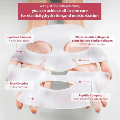 Korean Skincare Custom Bio Collagen Beauty Deep Hydrating Overnight Bio-collagen Face Skin Care Mask Sheet Facial Collagen Mask