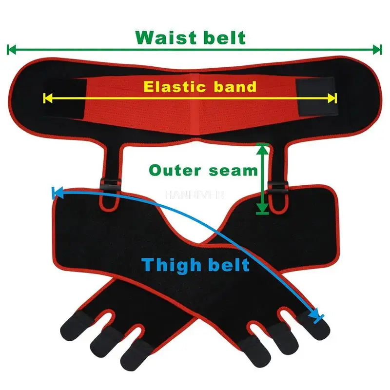 3 and 1 body shaper waist thigh trimmer waist lift hip training shaper hip belt postpartum body shaper