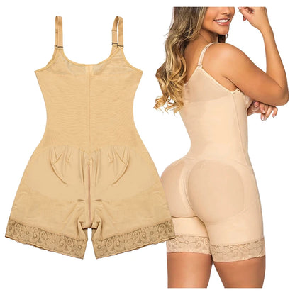 Faja Shapewear Slimming Girdle Reductive Corset Colombian Body Shaper Butt Lifter Seamless Bbl Sheath Women Compression Garments